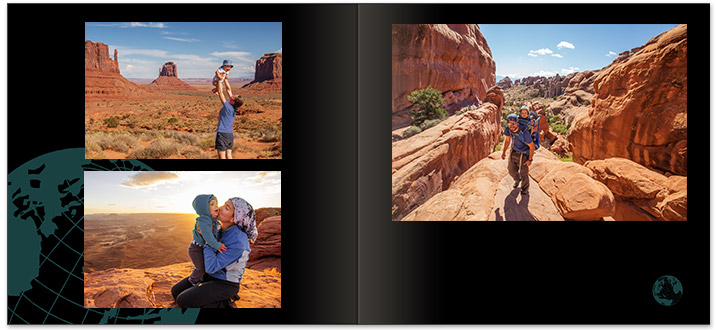 Photobox - Le saviez-vous ? Ce chic Calendrier de bureau est disponible en  2 versions : portrait et paysage ! Format Paysage :   bois-paysage Format Portrait 