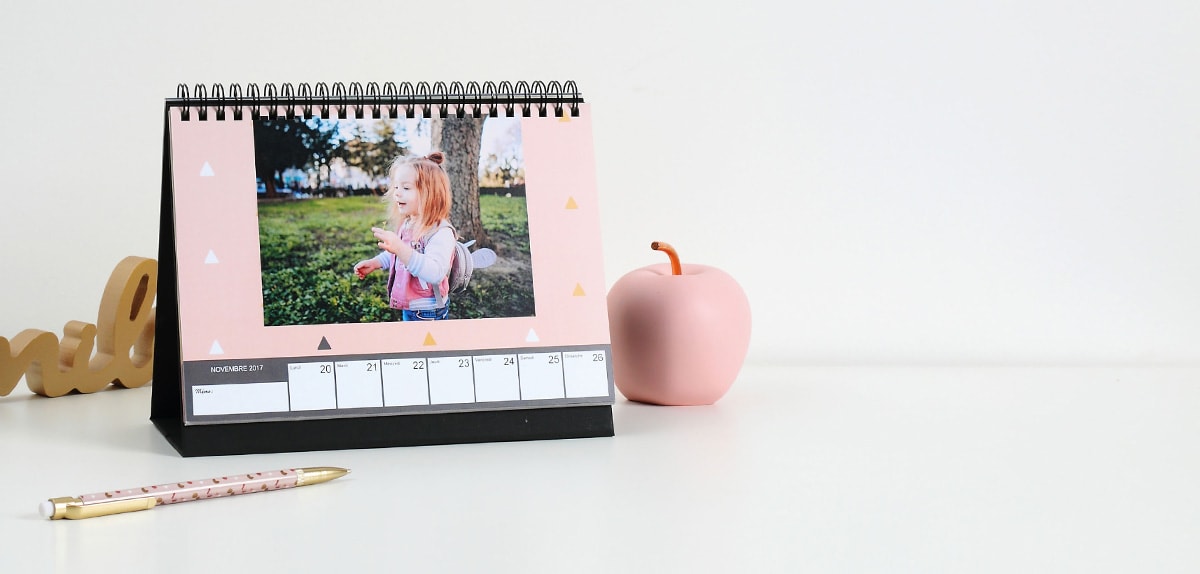 Calendrier Hebdomadaire Optez Pour Le Calendrier Bureau Avec Vos Photos