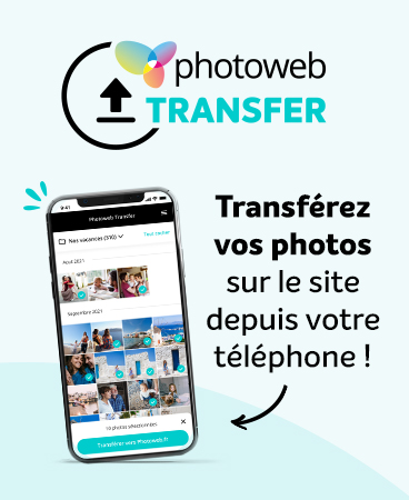 Téléchargez l'app Photoweb Transfer !