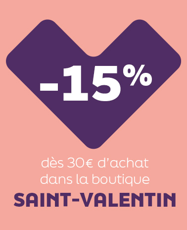 Carte Cadeau St Valentin 15€